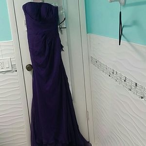 Purple prom dress
